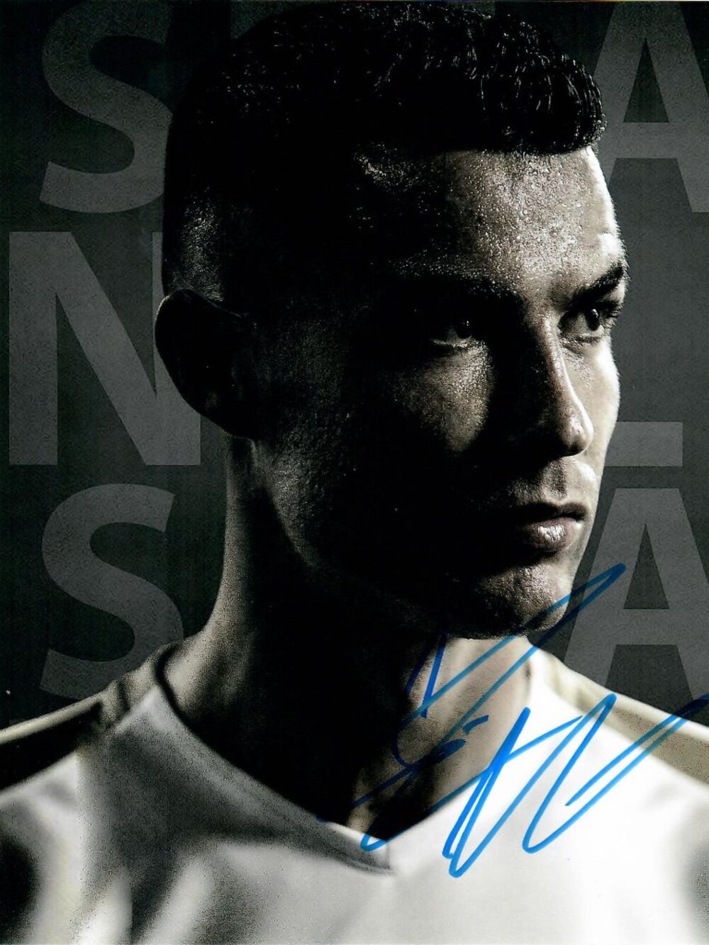 Cristiano Ronaldo Al-Nassar FC Player Portugal 8X10 Signed Photo